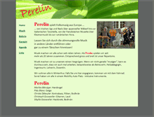Tablet Screenshot of perelin.ch